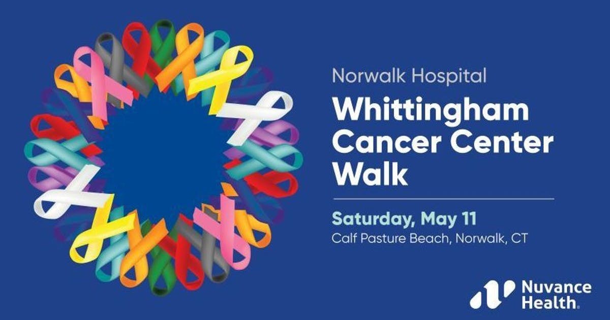 Norwalk Hospital Whittingham Cancer Center annual walk on May 11