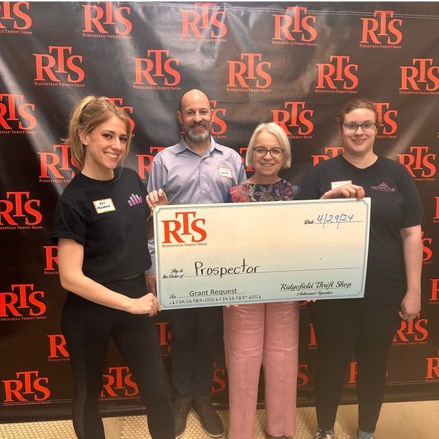 The Prospector Receives Grant from the Ridgefield Thrift Shop