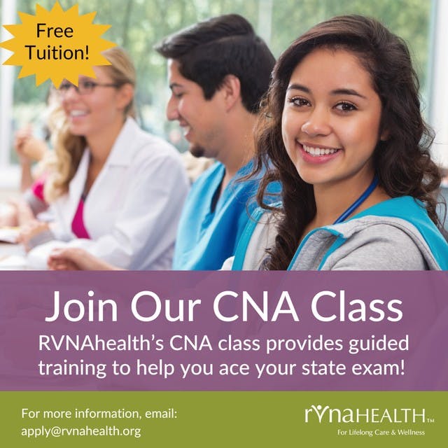 Tuition-Free CNA School at RVNAhealth