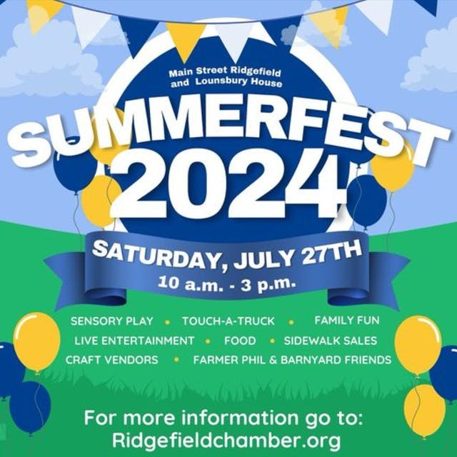 Ridgefield Weekend Guide: SummerFest, Farmers Market, Bernie Williams, 5K & More