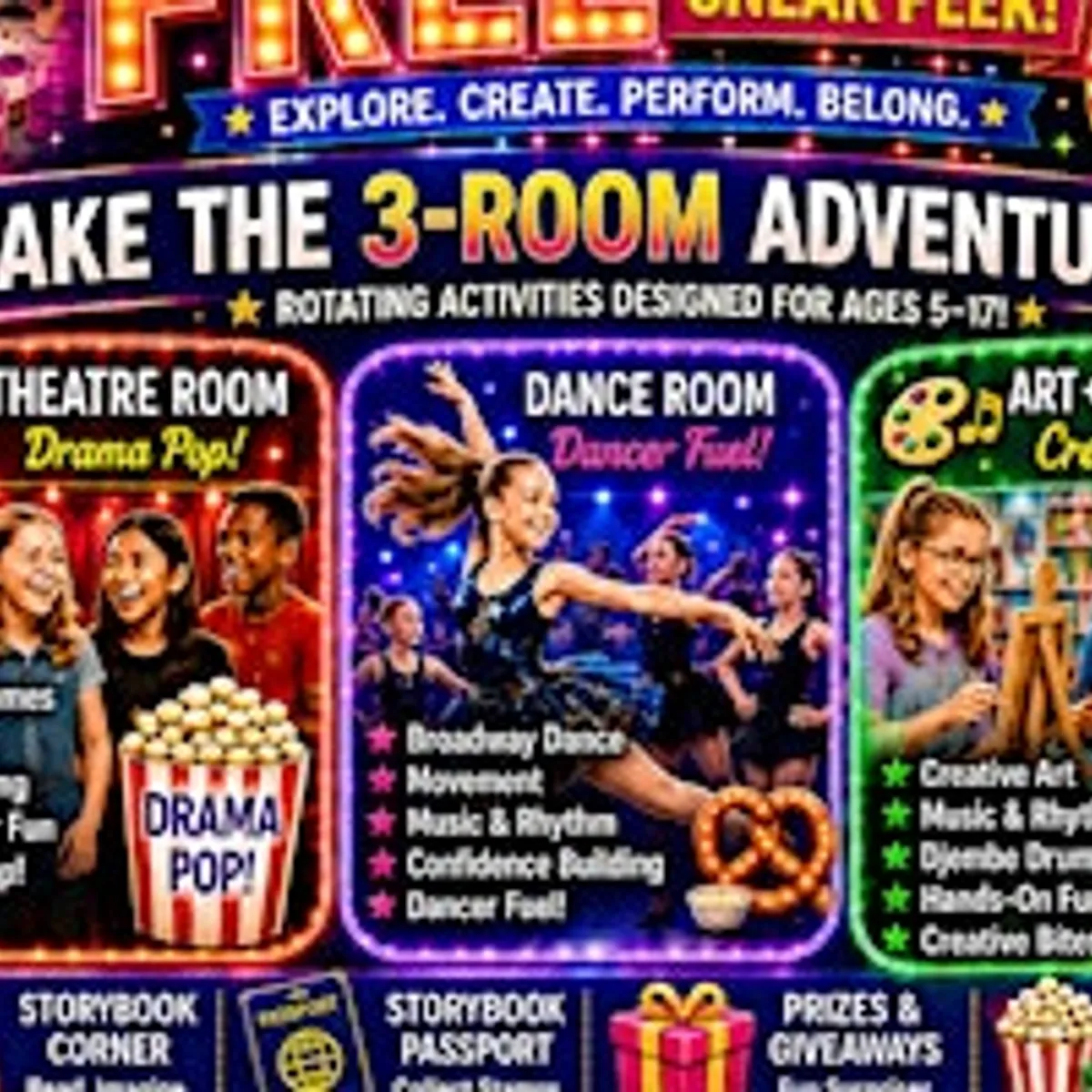 M & S Broadway FREE Back-to-School Sneak Peek: The Storybook Awakens