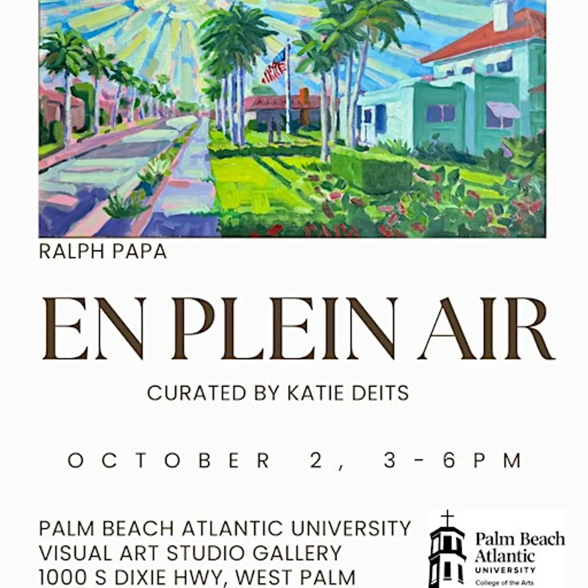 “En Plein Air” Gallery Reception & Visual Art Studio Open House