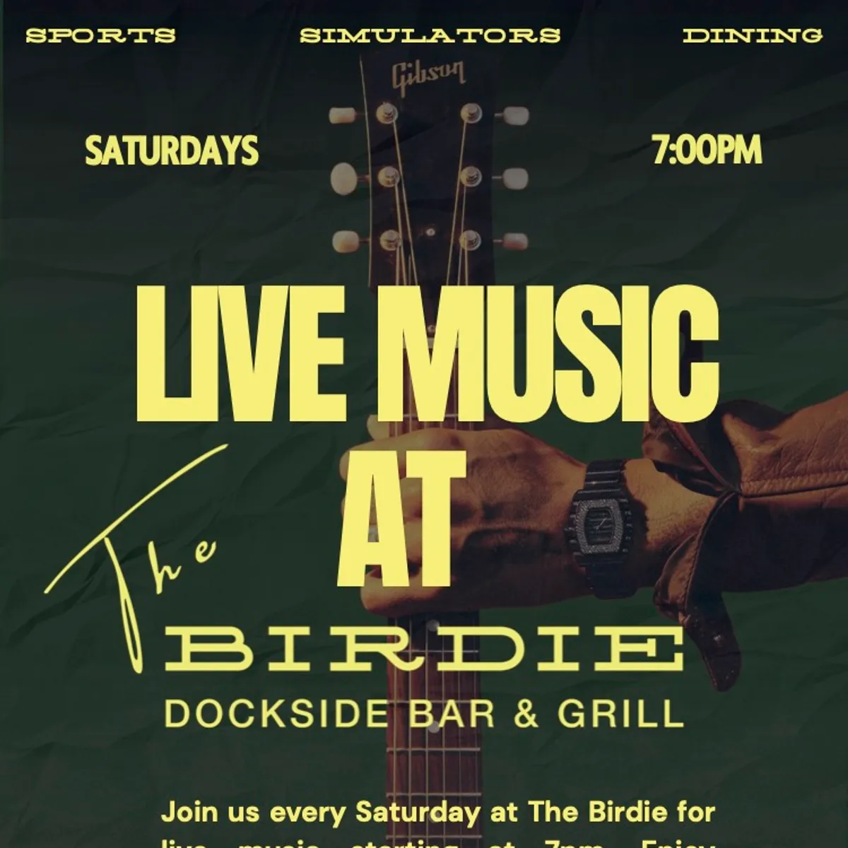 Live Music @ The Birdie