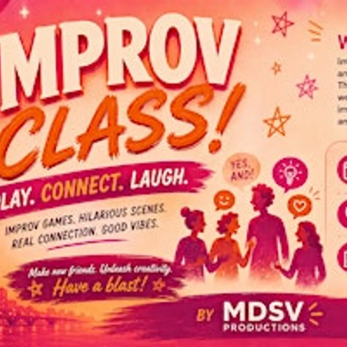 Improv Workshop - All Levels - West Palm Beach - Sept 16