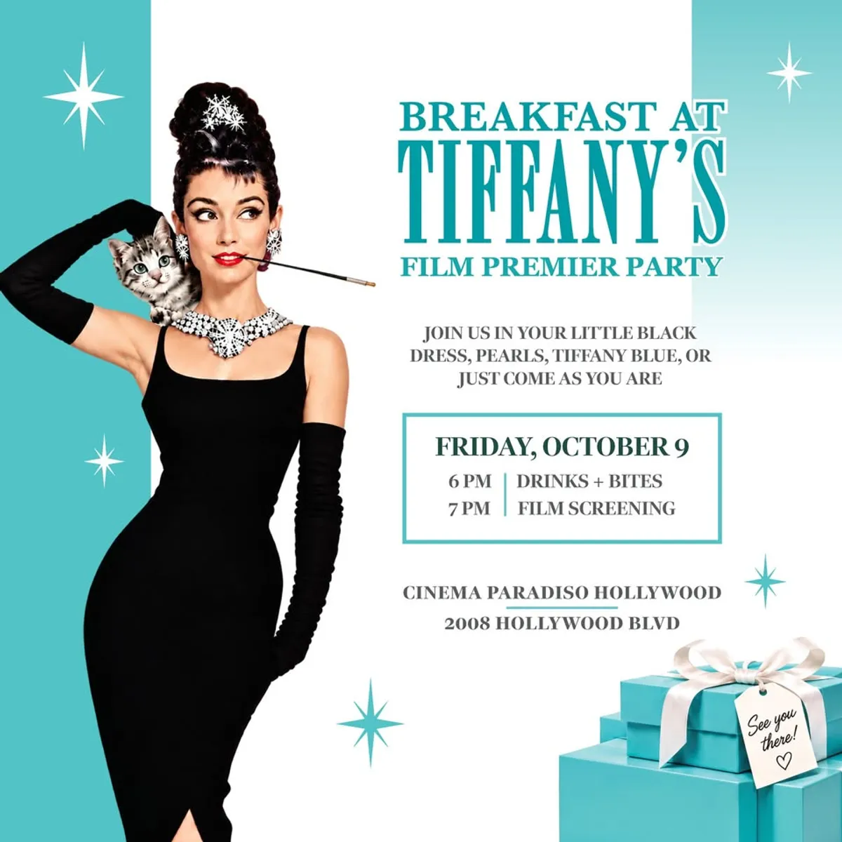 Breakfast at Tiffany's Film Premiere Party