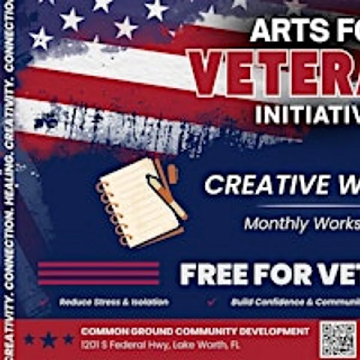 ARTS FOR VETERANS INITIATIVE - Creative Writing Workshop