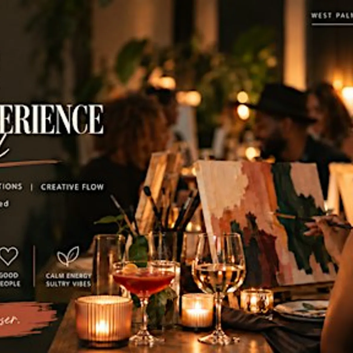 Social Sip & Paint | Choose Your Canvas + Create at Your Own Pace | BYOB
