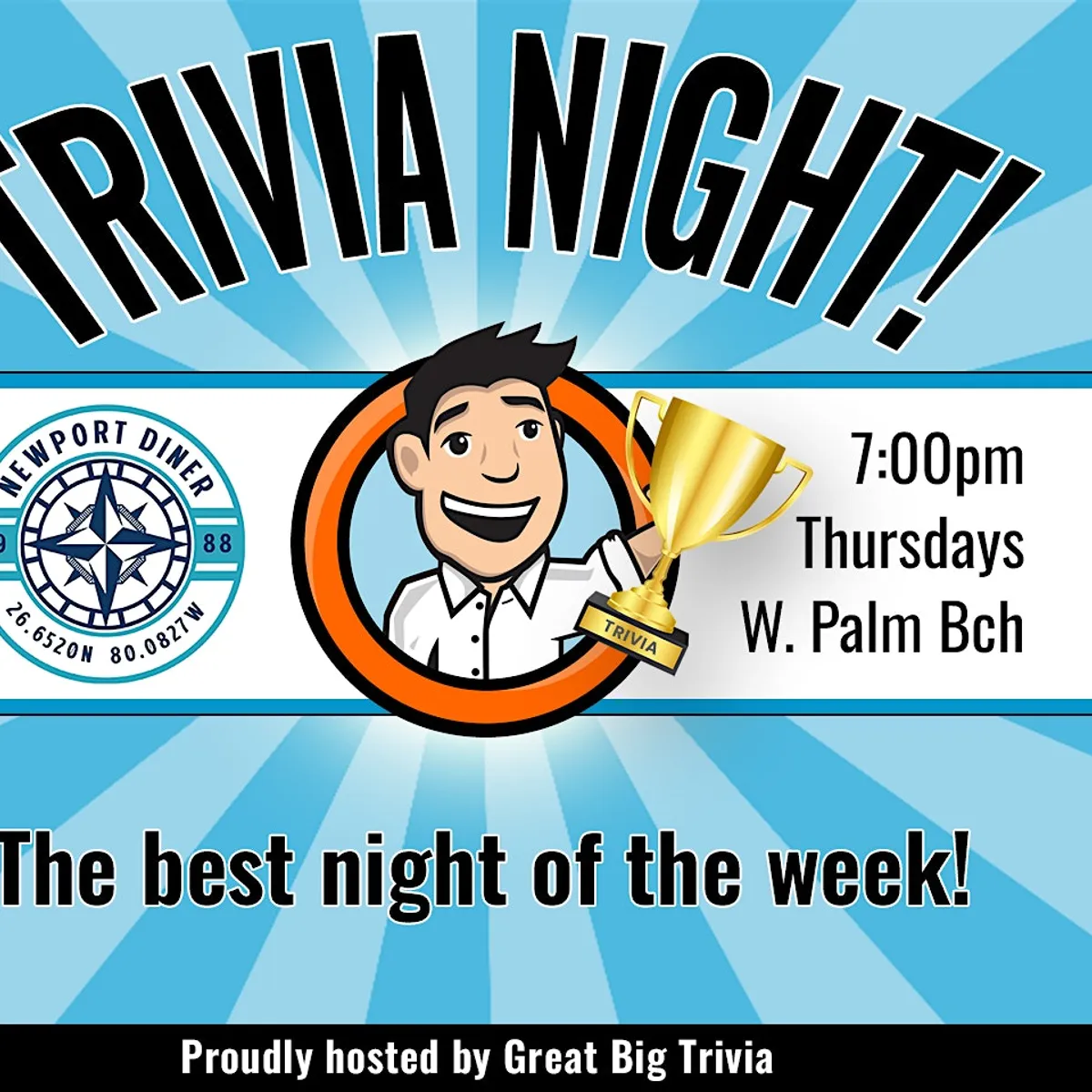 Trivia Night @ Newport Diner | West Palm Beach