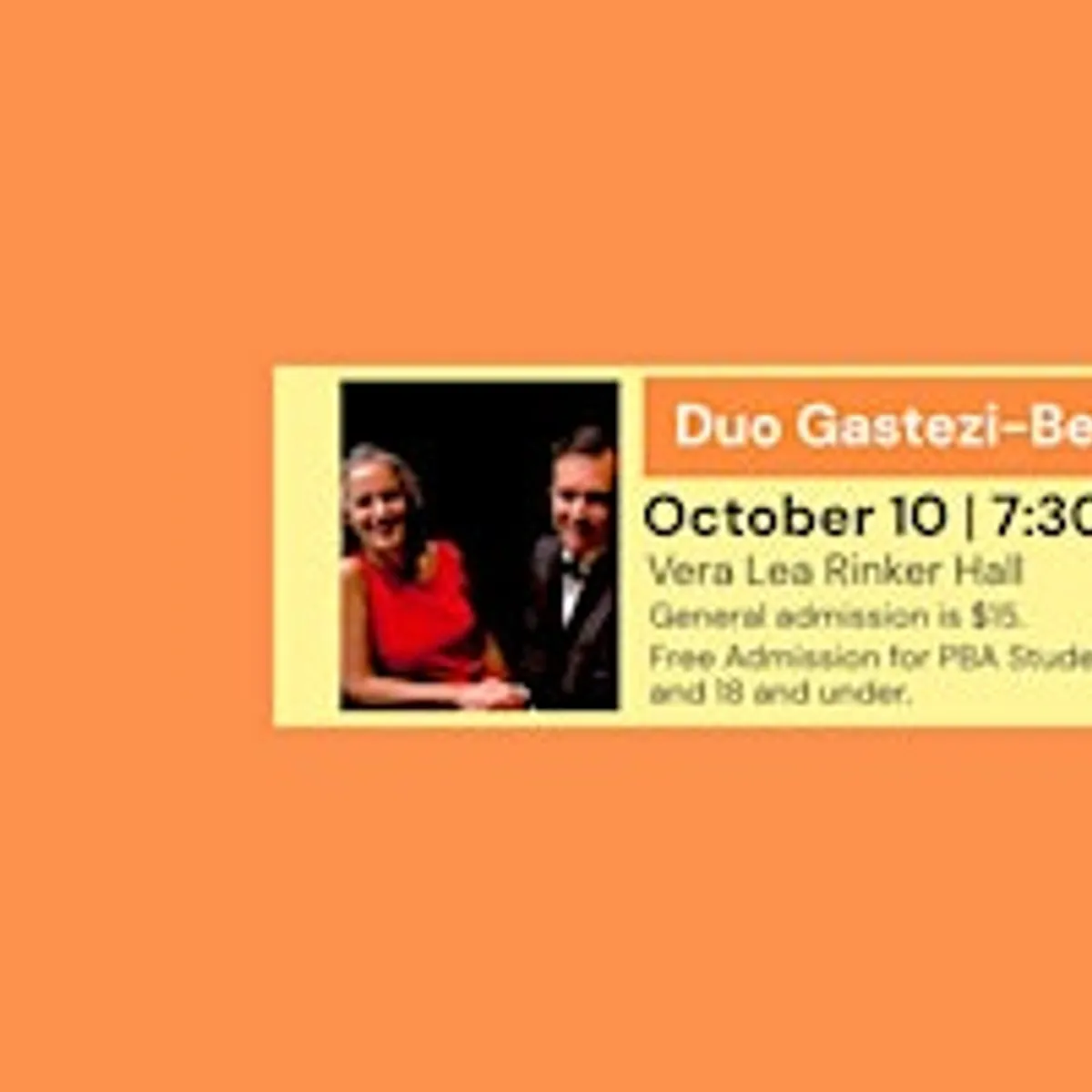 Hispanic Heritage Festival: Duo Gastesi-Bezerra