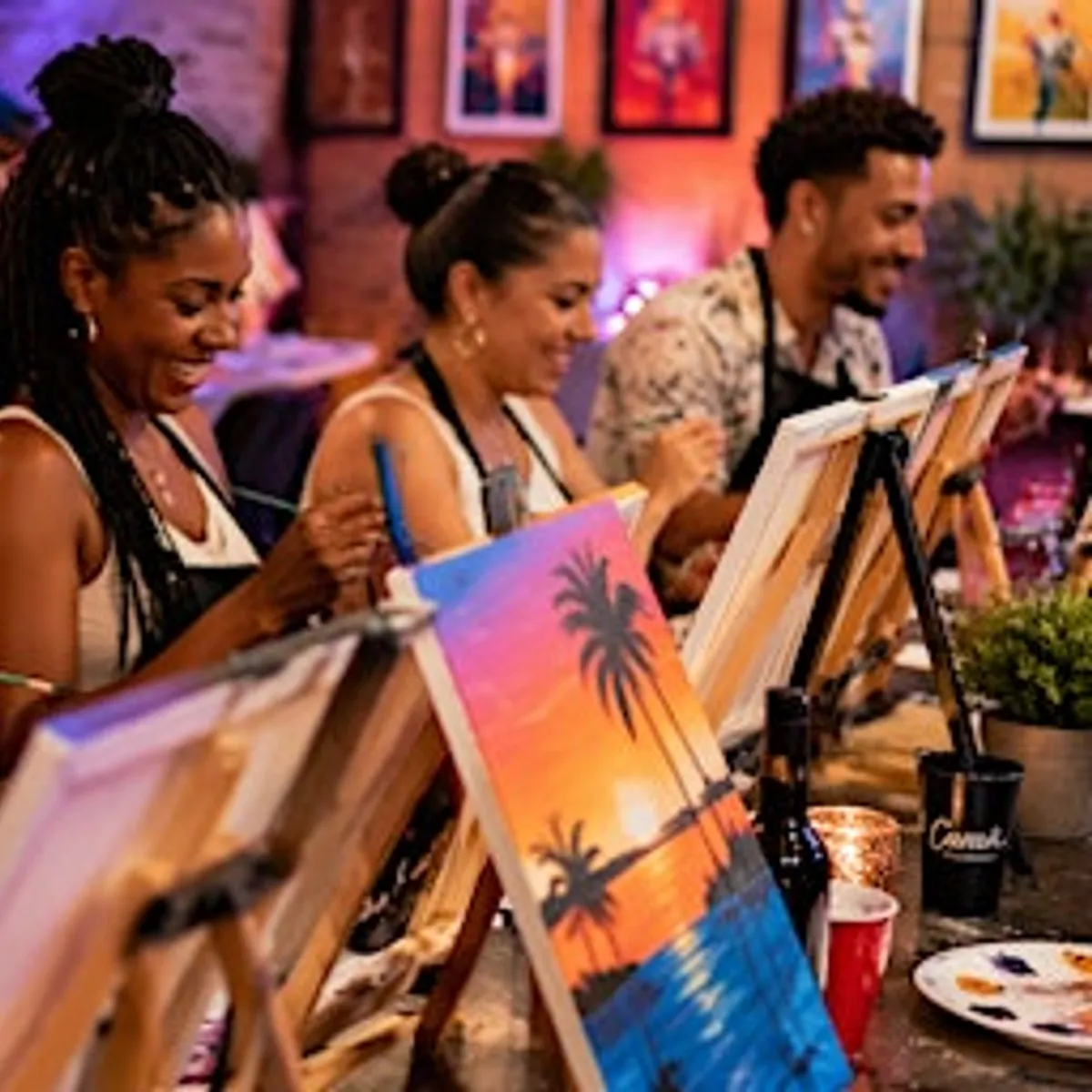 Friday Release: Paint, Sip & Vibe | West Palm Beach BYOB Paint & Sip