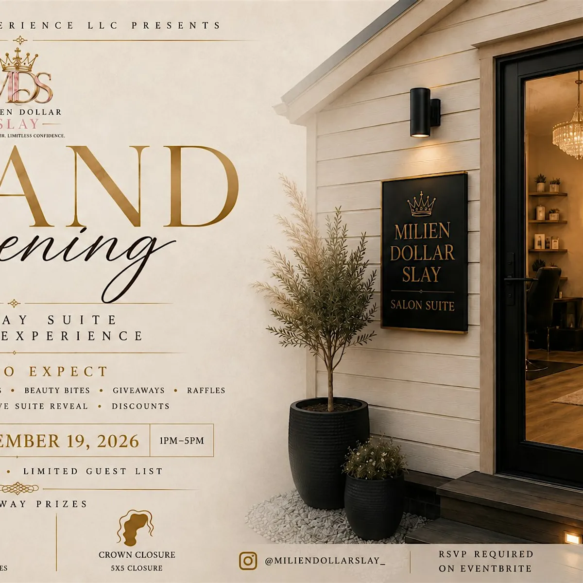 Milien Dollar Slay Grand Opening