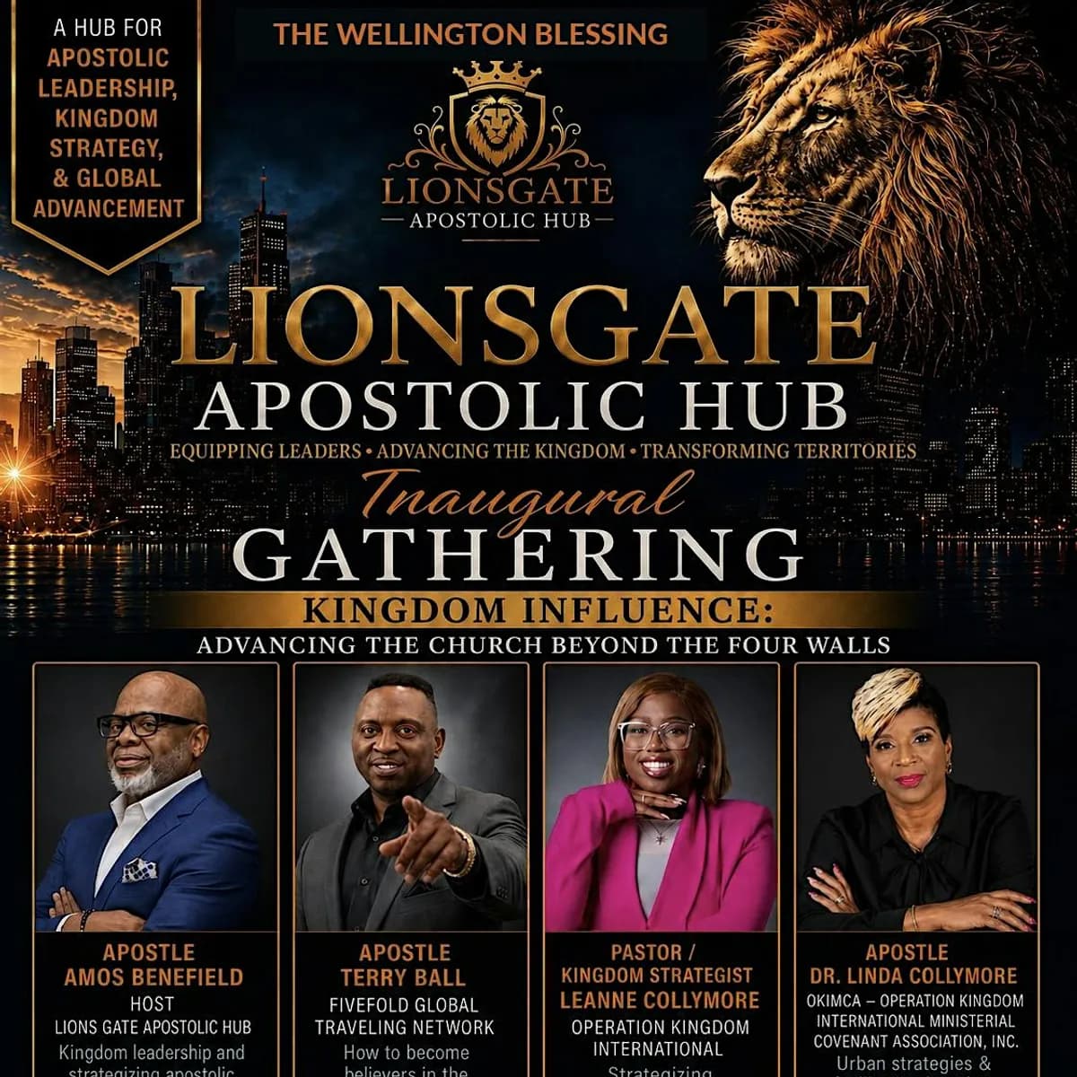 LIONSGATE HUB ADVANCING THE CHURCH BEYOND THE FOUR WALLS