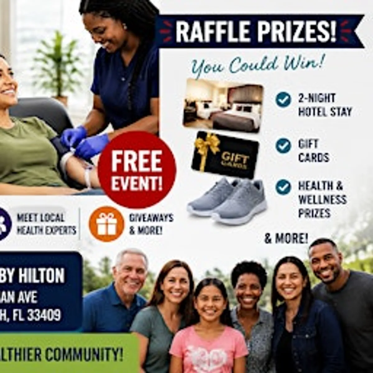 Blood Drive Health & Wellness Fair