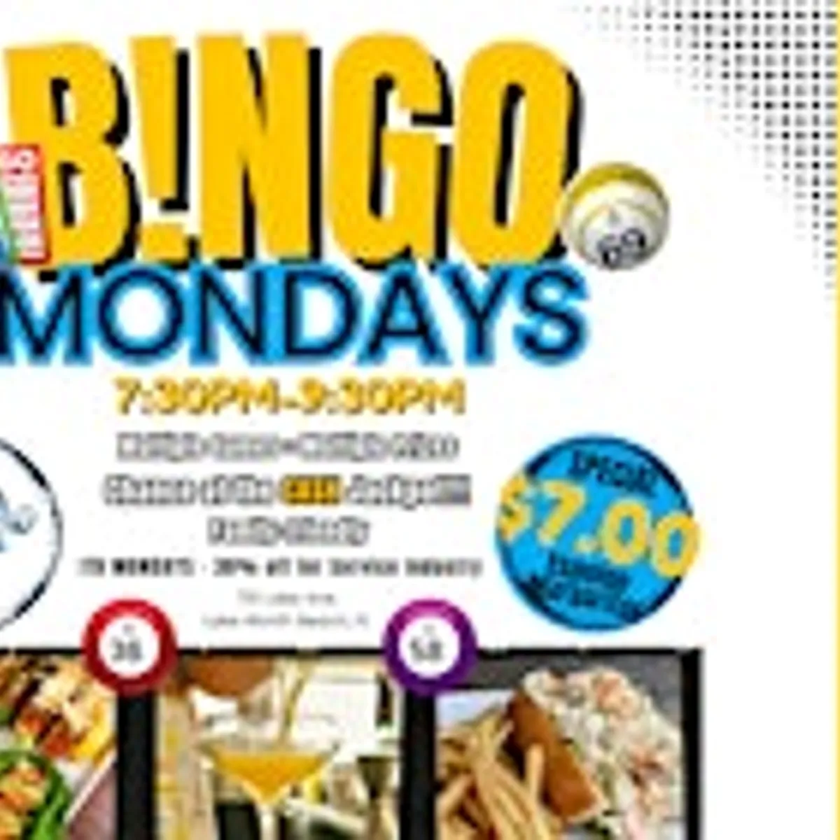 Jackpot Bingo Mondays at Lilo's!