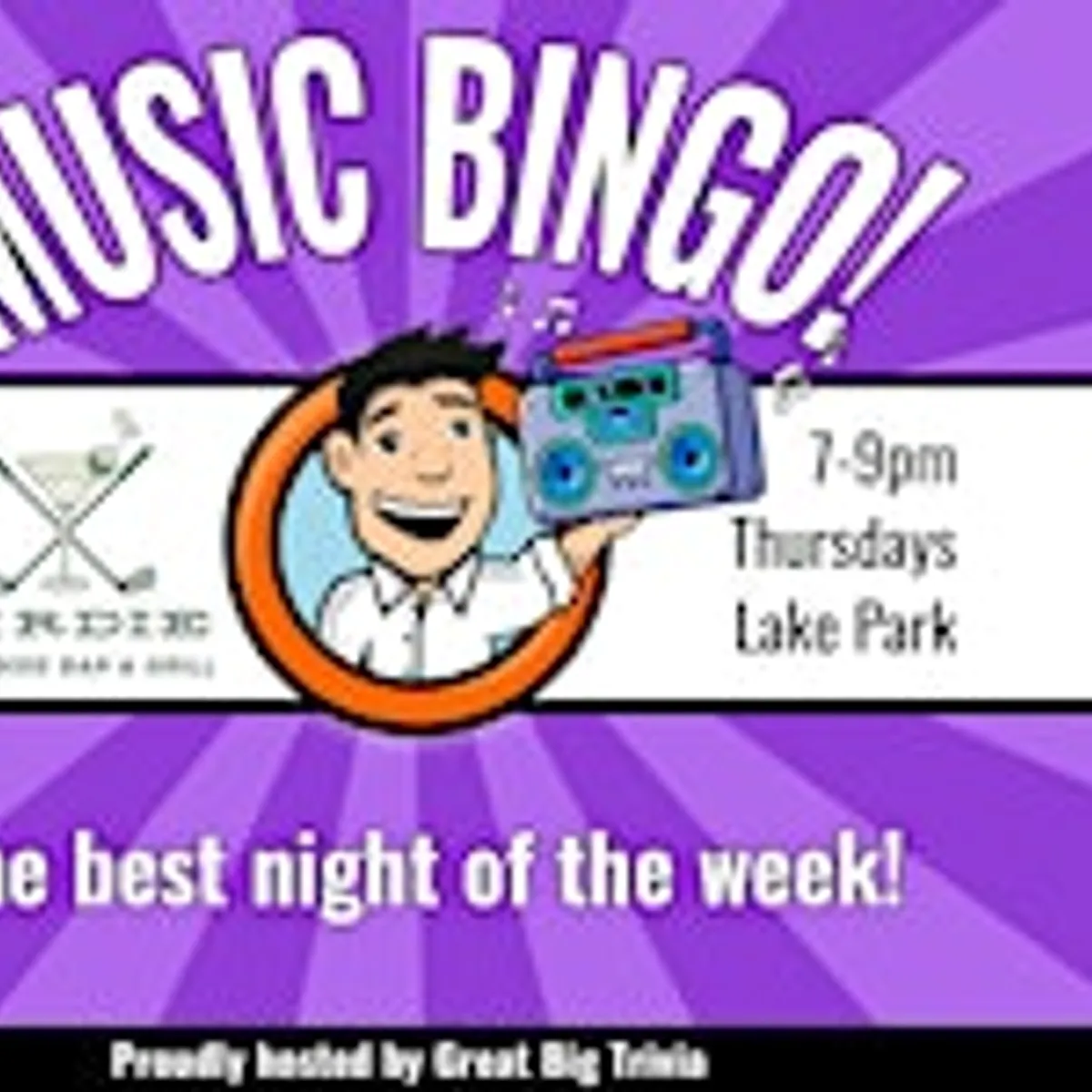 Play Music Bingo with Prizes at The Birdie by David Burke