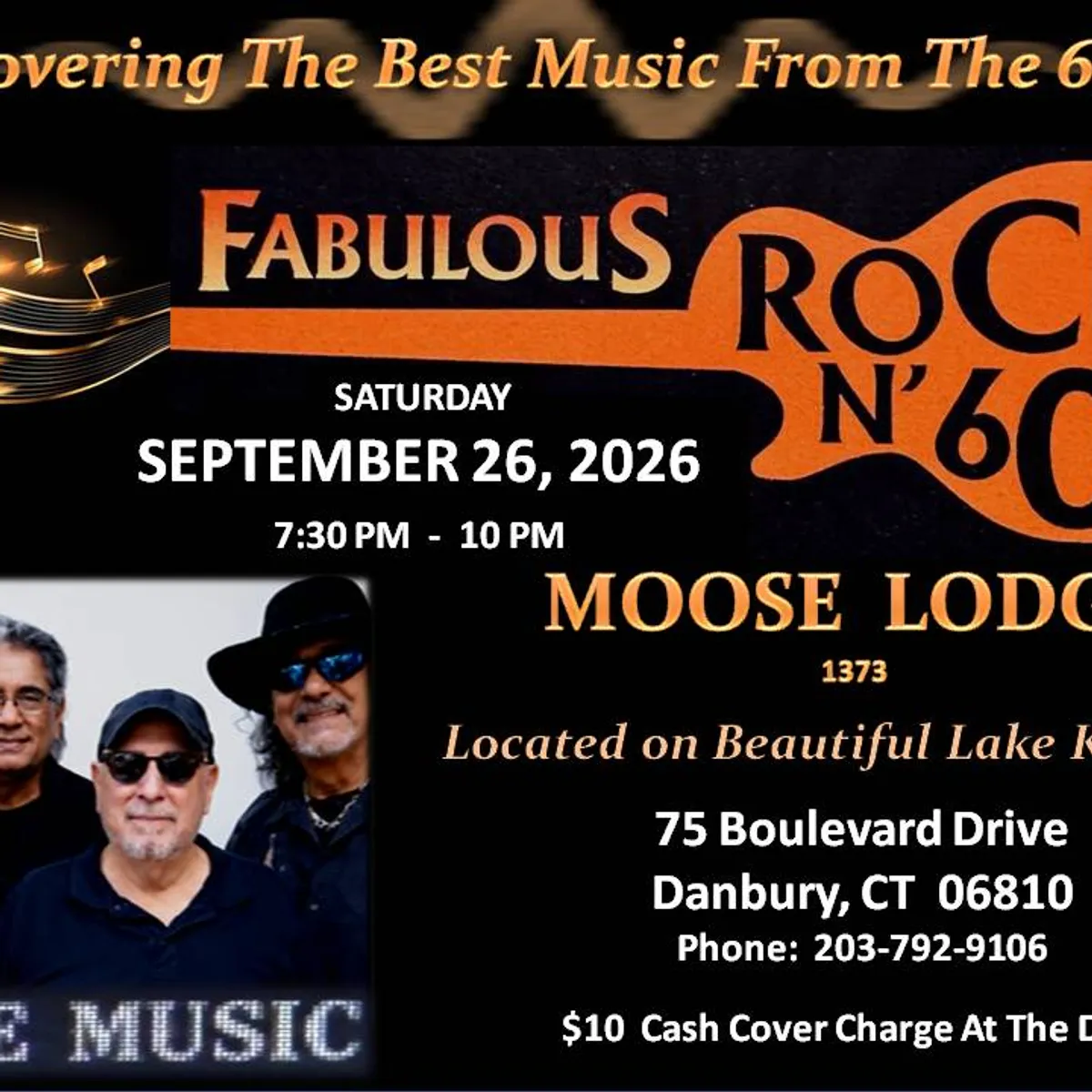 THE FABULOUS ROCK N' 60'S LIVE BAND