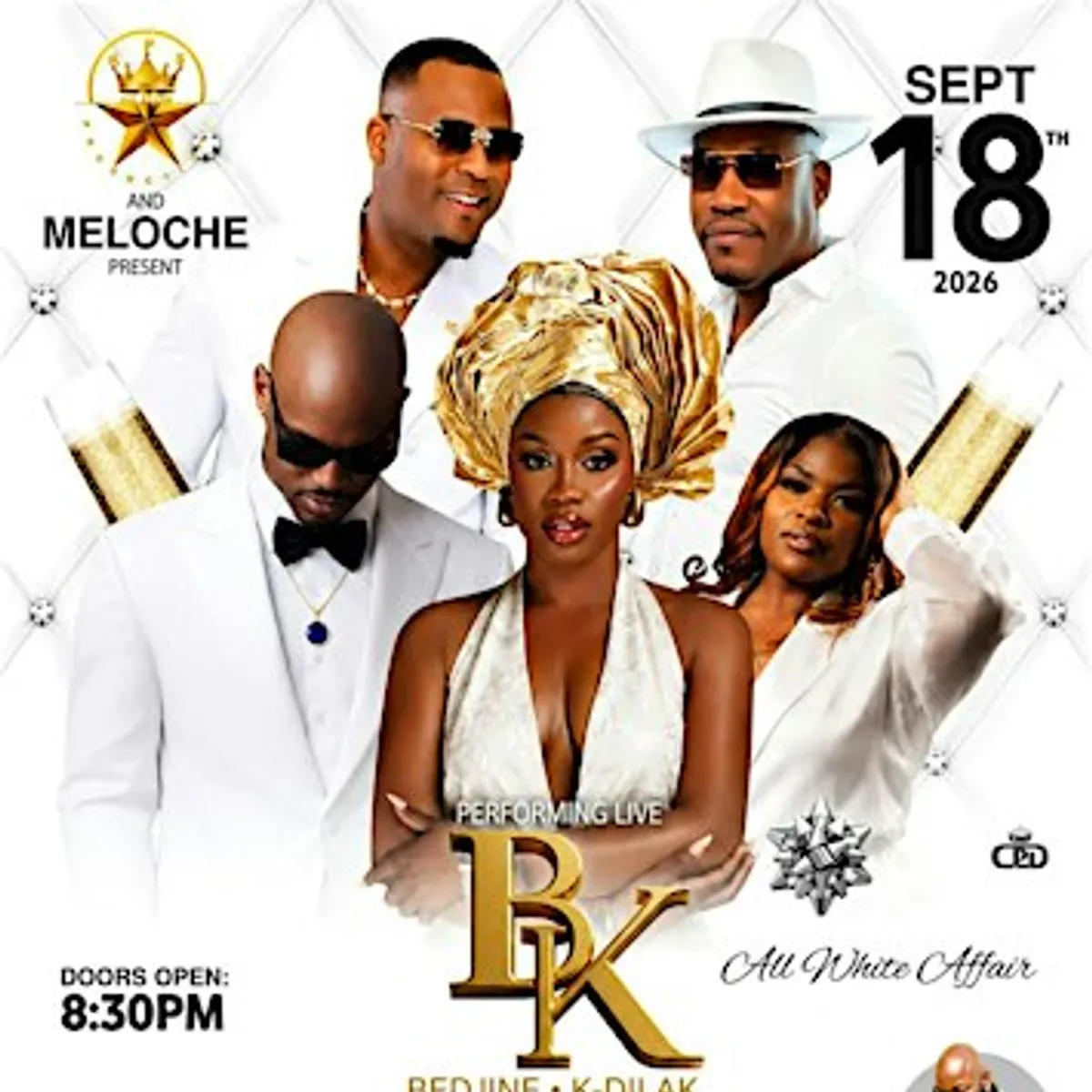 KPS & MELOCHE BDAY BASH WITH BEDJINE/KDILAK & JESSIE SIMMONS