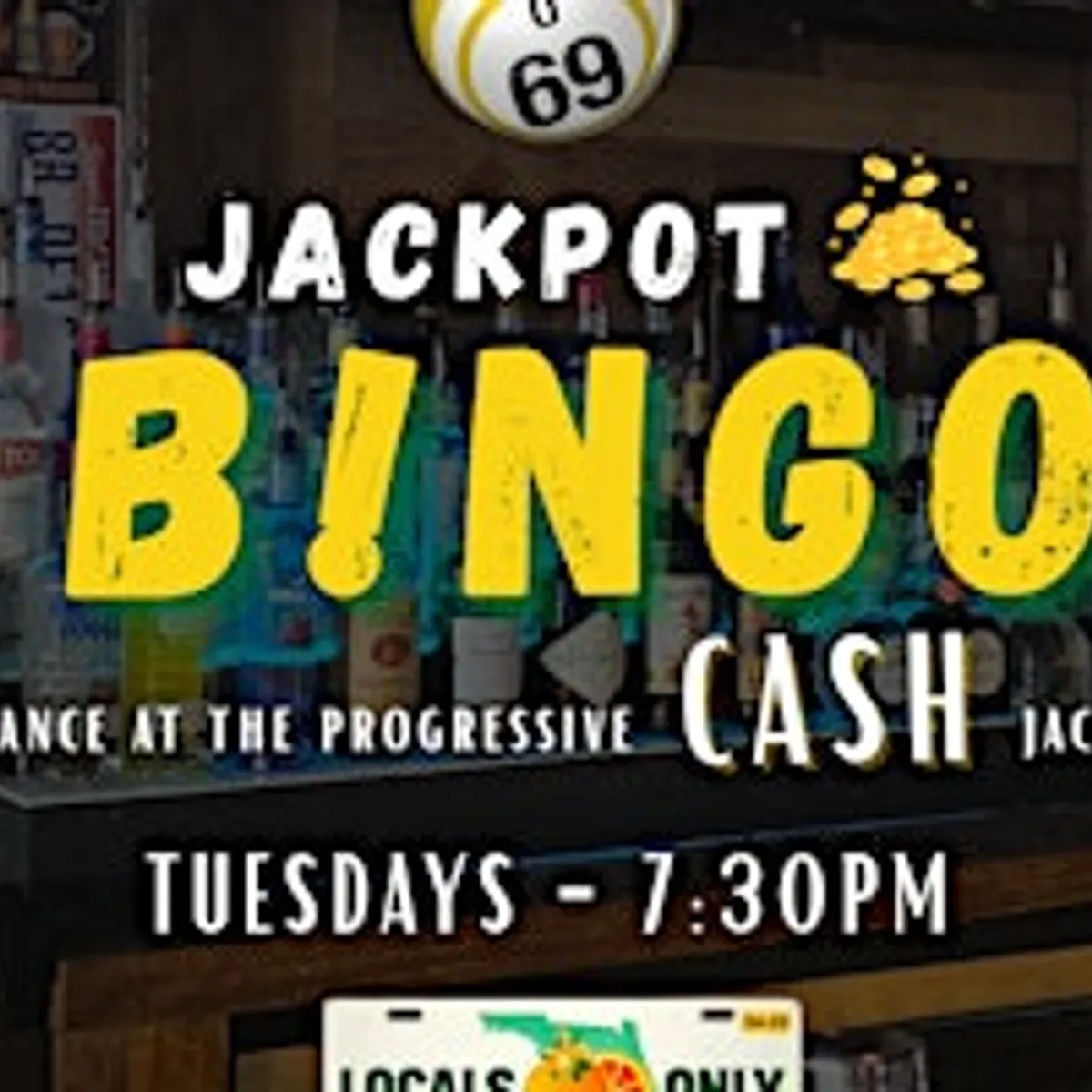 Jackpot Bingo at Locals Only Lake Worth