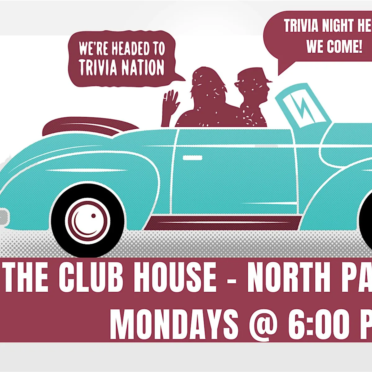 Live General Knowledge Trivia at The Club House - NPB - $100 in prizes!