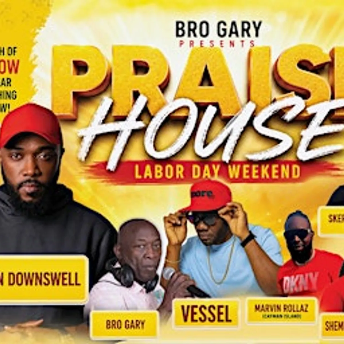 Praise House (Wear a touch of YELLOW)