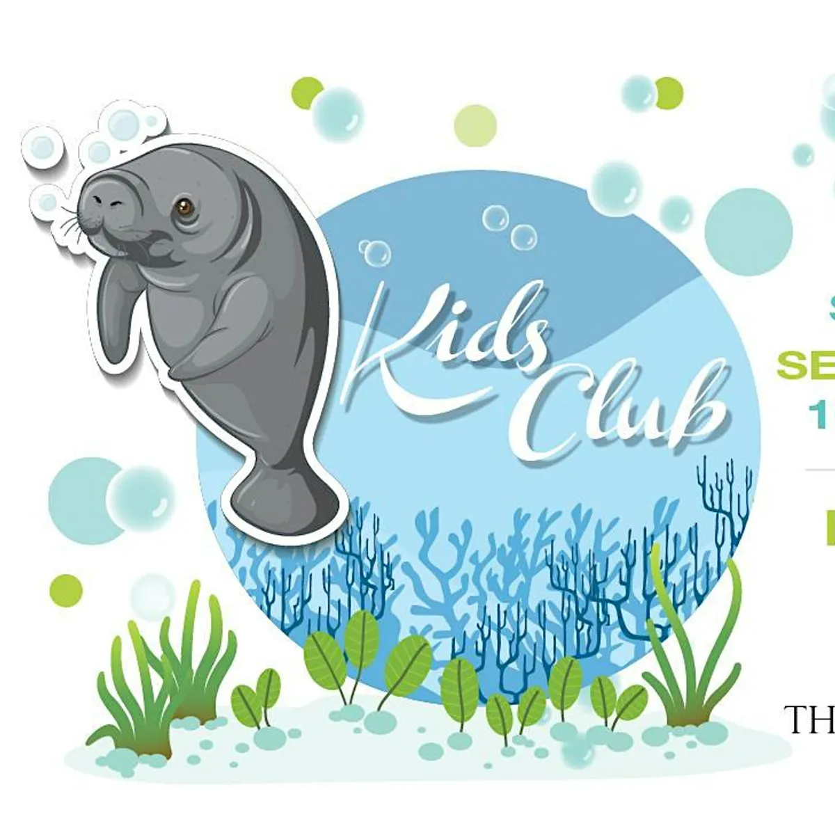 Kids Club Manatee Zone Party