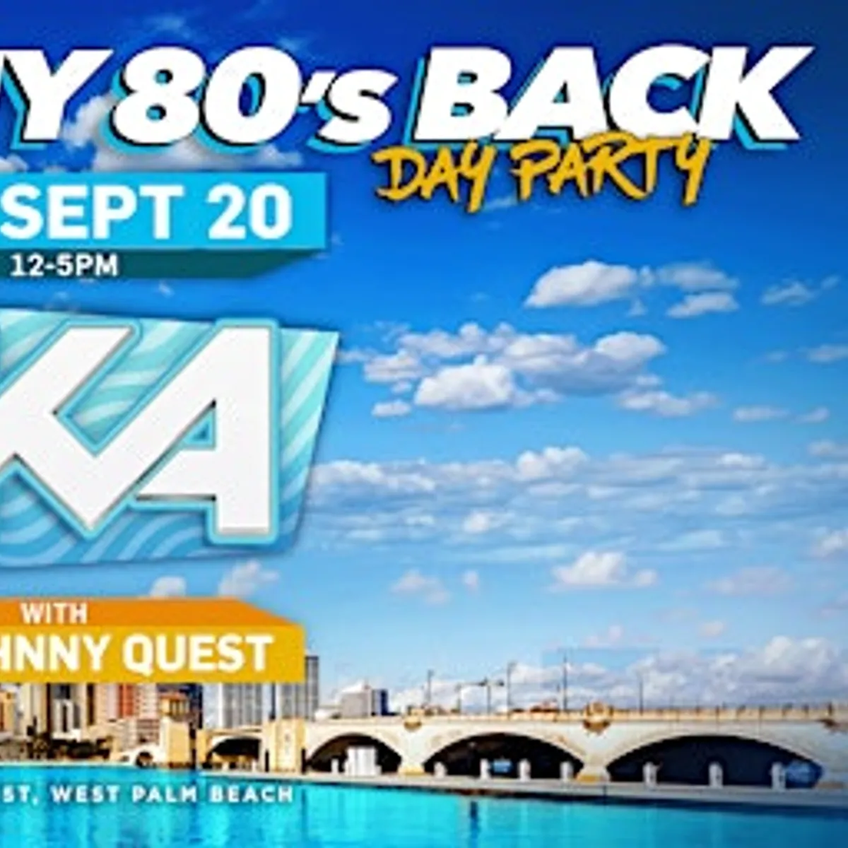 I Want My 80’s Back: TKA + DJ Johnny Quest Live