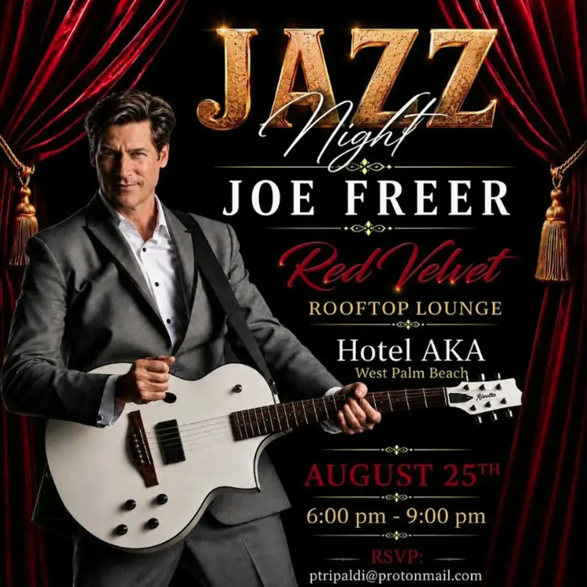 Red Velvet Jazz featuring Joe Freer