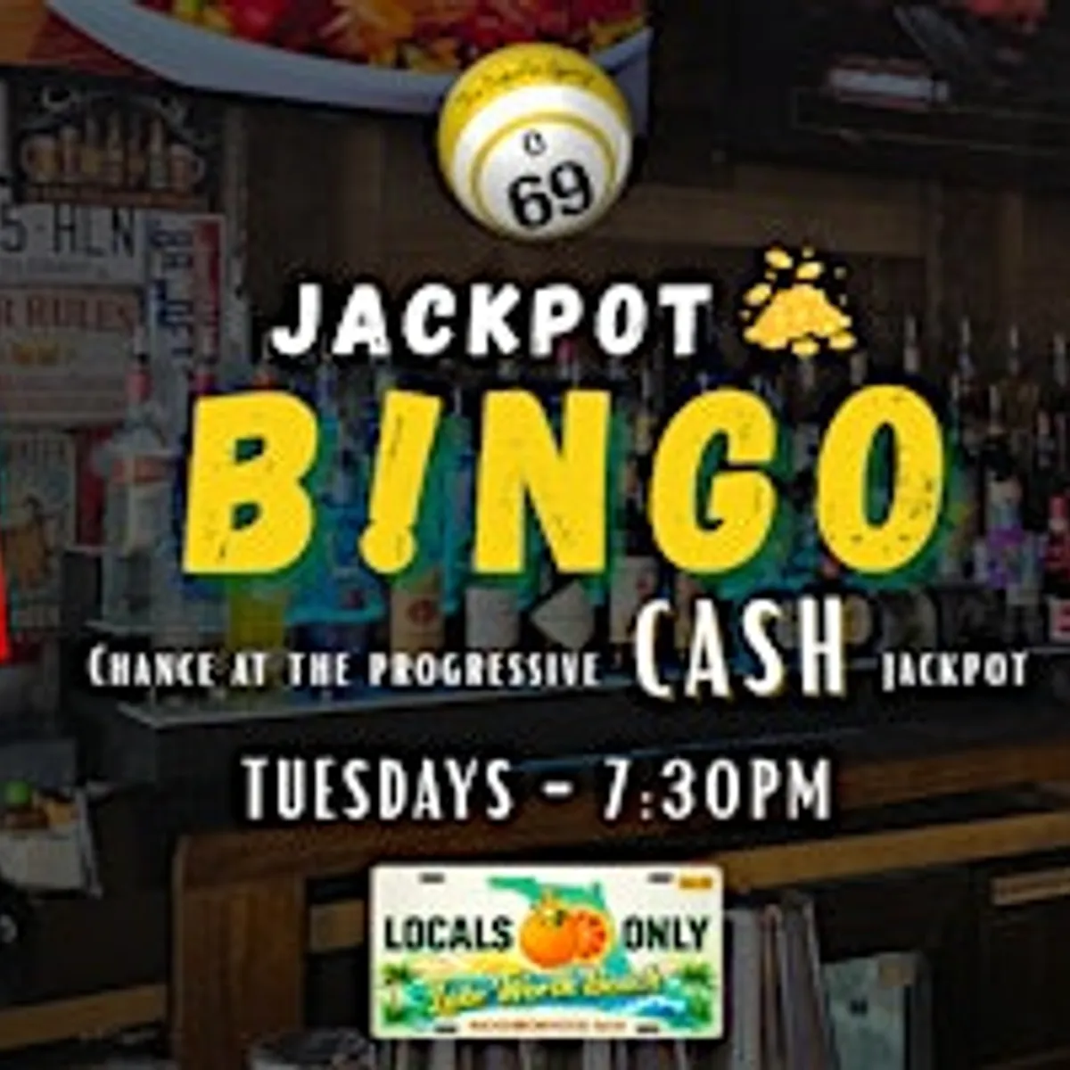 Jackpot Bingo at Locals Only Lake Worth