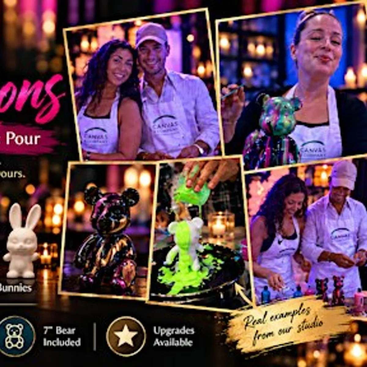 Pour Decisions @ Canvas & Company | Fluid Pour Experience | BYOB | WPB
