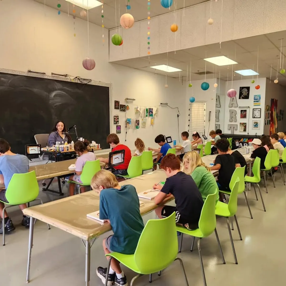 Kids Painting Class Benefitting Dec My Room