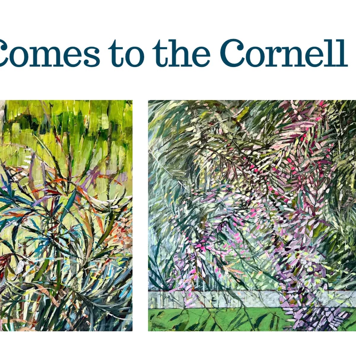 Blooming in Color! Exhibition Opening