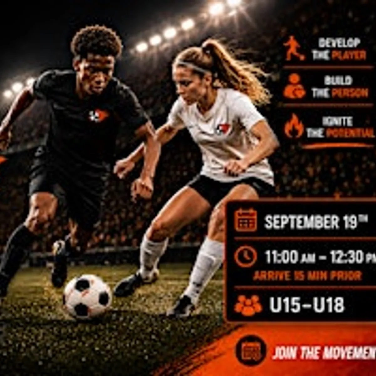 The Ignite Soccer Experience: Ages U15-U18